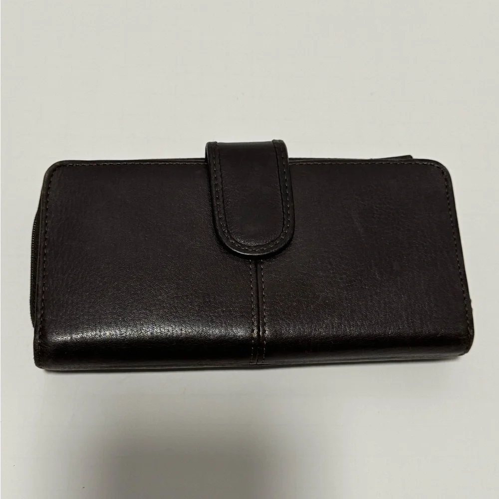 Vintage BUXTON Brown Leather